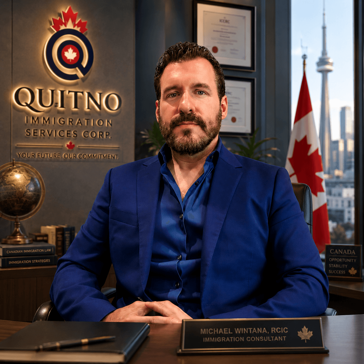 Michael Wintana — CEO & Founder, Quitno Immigration Services Corp